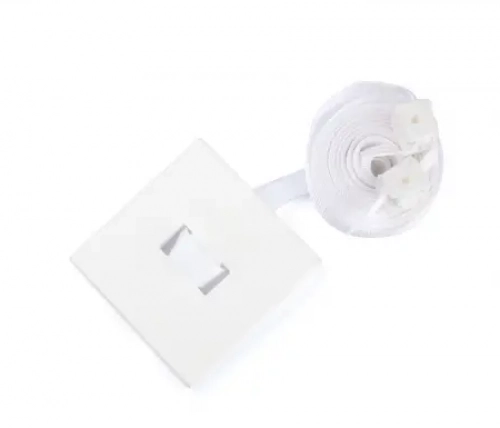 Waldin 7in1 White Bērnu gulta + Matracis