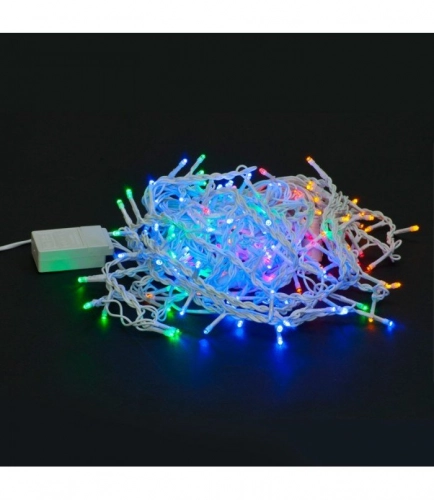 Ziemassvētku virtene Lāstekas Multicolor 200 LED 7,5 m