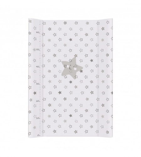 Pārtinamais dēlis 50x70 cm Ceba Baby Comfort STARS 203 grey