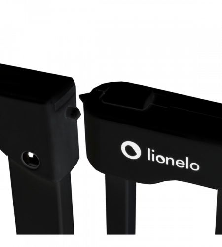 Drošības vārti Lionelo TRUUS SLIM black onyx