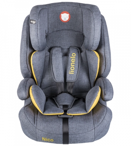 Bērnu Autosēdeklis 9-36 kg Lionelo NICO yellow