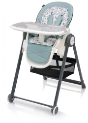 Baby Design PENNE Turquoise Barošanas krēsls ar mīksto ieliktni un gulāmpozīciju
