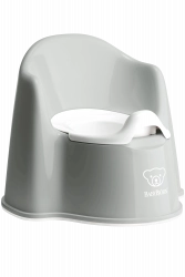 BABYBJORN POTTY CHAIR Bērnu podiņš-krēsls Grey/ white 055225