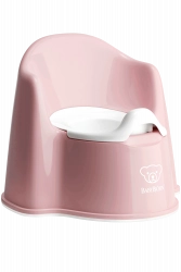 BABYBJORN POTTY CHAIR Bērnu podiņš-krēsls Powder pink/ white 055264