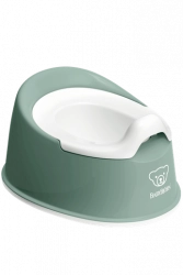 BABYBJORN SMART POTTY Bērnu podiņš Deep green/ white 051268