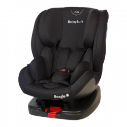 BabySafe Beagle Black Bērnu autosēdeklis 0-25 kg