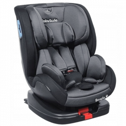 BabySafe Beagle Grey black Bērnu autosēdeklis 0-25 kg