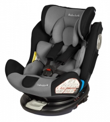 BabySafe Labrador 360 Grey black Bērnu autosēdeklis 0-36 kg
