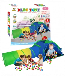 Детская палатка Тоннель с шариками Play tent