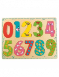 Bino Puzzle Numbers Koka puzle Cipari