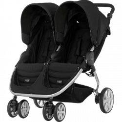 Britax Romer B-Agile Double Cosmos Black Коляска для двойняшек