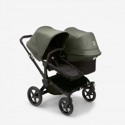 Bugaboo Donkey 5 DUO Forest Green Black frame Rati-Transformeris dažāda vecuma bērniem