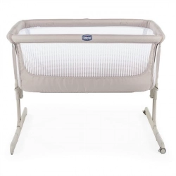 Chicco Next2Me Air Dark Beige Bērnu gulta-šūpulis
