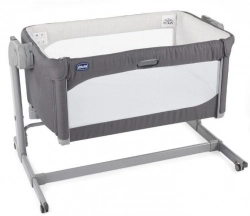 Chicco Next2Me Magic New Moon Grey Bērnu gulta-šūpulis
