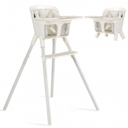 Cybex CBX Luyu XL Snowy white 2in1 Barošanas krēsliņš
