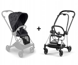 Cybex Mios Dream Grey Simply Flowers + Chrome Black Frame Прогулочная коляска