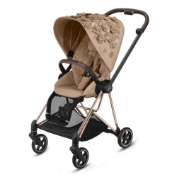 Cybex Mios Nude Beige Simply Flowers + Rose Gold Frame Прогулочная коляска