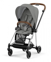 Cybex Mios Soho Grey + Chrome Brown Frame Прогулочная коляска
