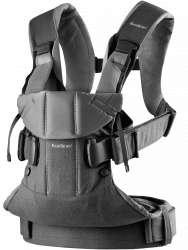 Кенгуру BabyBjorn ONE Denim grey/Dark grey 098094