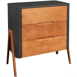 Kumode TROLL Torsten Grey/Teak DRS-TR0600-SG/TK