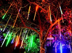 Ziemassvētku 8 LED 5 m virtene Meteoru lietus 2022 Multicolor 50 cm
