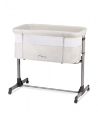 MoMi Revo 2in1 Light grey Bērnu gulta-šūpulis