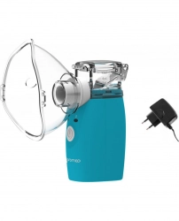 Oromed pārnēsājamais membrānas inhalators ORO-MESH + barošanas bloks