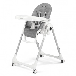 Peg Perego Prima Pappa Follow Me Wonder Grey IH01000000WD53 Barošanas krēsls 2in1