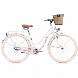 Женский велосипед CTM Fiore City pink 28"