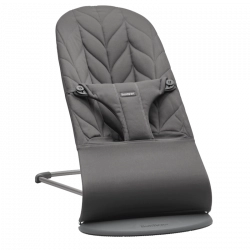 Šūpuļkrēsliņš BabyBjorn Bouncer Bliss Anthracite Petal quilt 006126