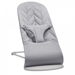 Šūpuļkrēsliņš BabyBjorn Bouncer Bliss Light grey Petal quilt 006124