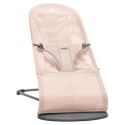 Šūpuļkrēsliņš BabyBjorn Bouncer Bliss Mesh powder pink 006012