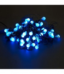 Ziemassvētku virtene Burbuļi Blue 100 LED 11 m