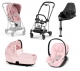Pale Blush Simply Flowers 3.0 + Chrome Black