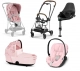 Pale Blush Simply Flowers 3.0 + Chrome Brown