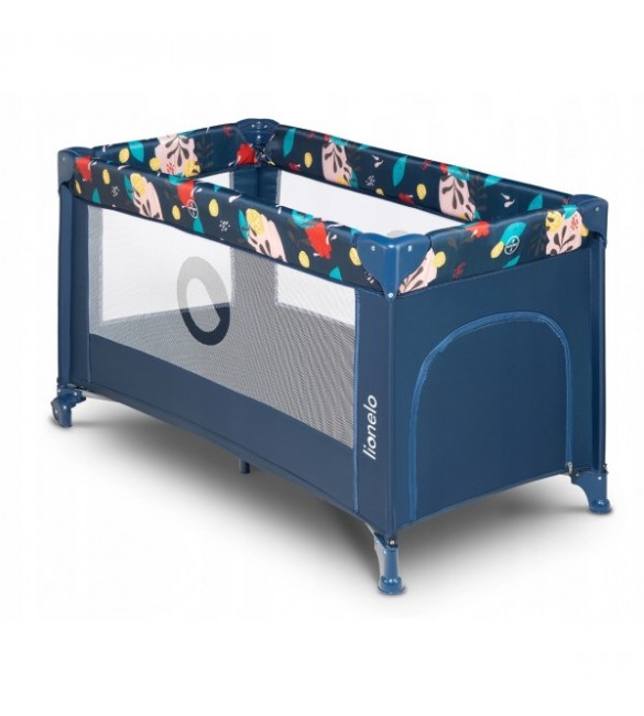 Кровать манеж для путешествий Lionelo STEFI blue navy