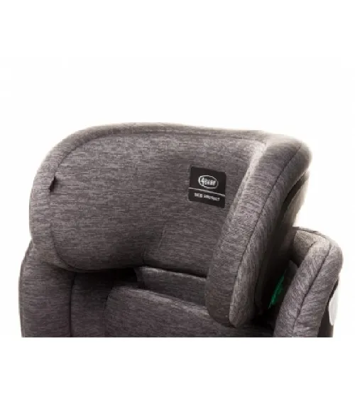 4BABY APP-FIX I-size grey Bērnu autosēdeklis 15-36 kg