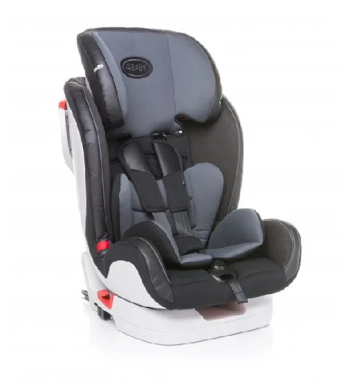 4baby FLY-FIX Black Bērnu autosēdeklis 9-36 kg
