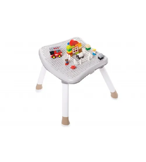 4BABY MASTER grey 2in1 Barošanas krēsliņš