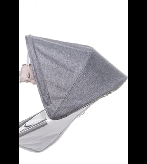 4baby ROCK'N RELAX grey Šūpuļkrēsls