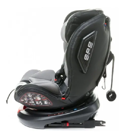 4BABY ROTO-FIX Isofix Bērnu autosēdeklis 0-36 kg grey