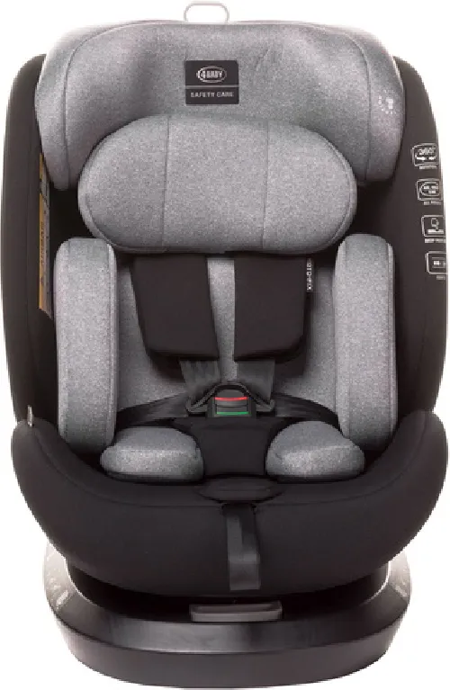 4Baby ROTO-FIX i-Size grey Bērnu autosēdeklis 0-36 kg