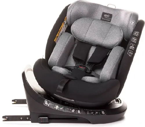 4Baby ROTO-FIX i-Size grey Bērnu autosēdeklis 0-36 kg