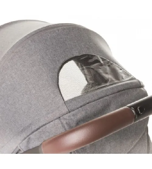 4baby STINGER PRO Melange Grey Pastaigu rati