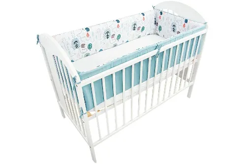 Aizsargs gultai 360 сm Ankras HEDGEHOG PATH green