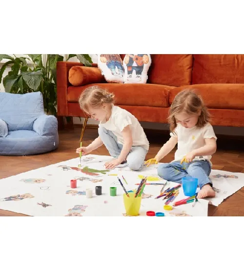 Aizsarpaklājiņš Ceba Baby Less Mess GIRAFFE&FRIENDS 308