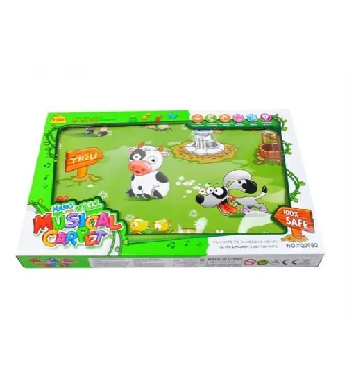 Aktivitātes muzikālais paklājs FARM 4690