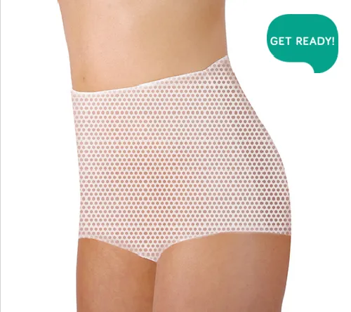 Apakšbikses pēcoperāciju tīkliņveida 2 gb. BABYONO 503XL