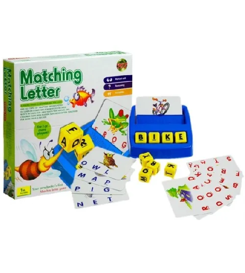 Attīstoša spēle Angļu valodā MATCHING LETTER 95634