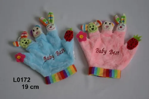 Attīstošais Cimdiņš-leļlu teātris 19 cm SUN DAY L0172